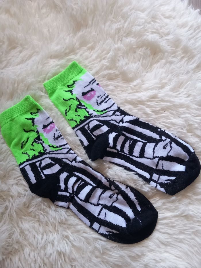 Lot 9 paires de chaussettes Halloween film horreur - photo numéro 2