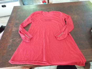 Tunique rouge bordeau M 38