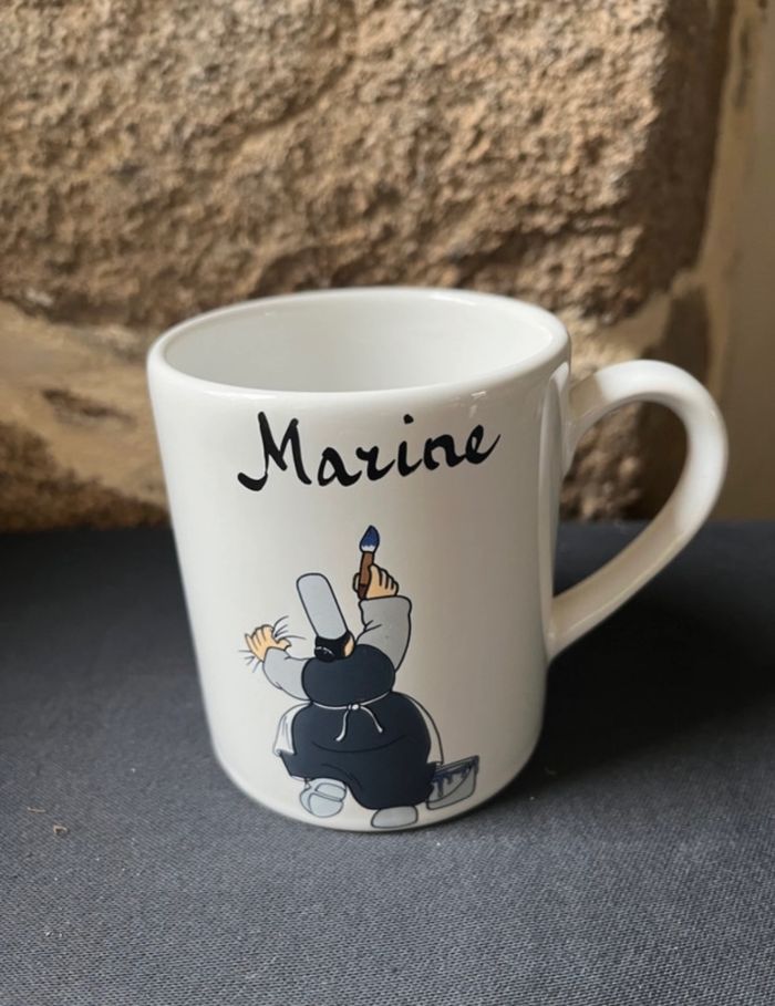 Mug prénom Marine Mam’Goudig faïence de Pornic - photo numéro 3