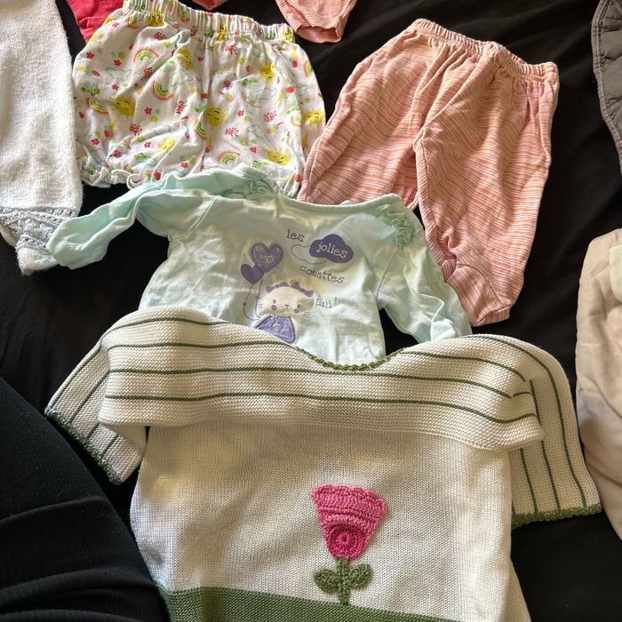 Lot vêtement bébé fille 1 mois - photo numéro 3
