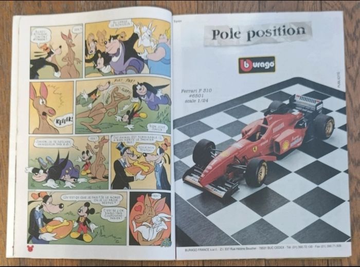 Ancien journal de mickey avec cadeaux portable gag + livret VTT Oasis N°2346 de 1997 vintage - photo numéro 6