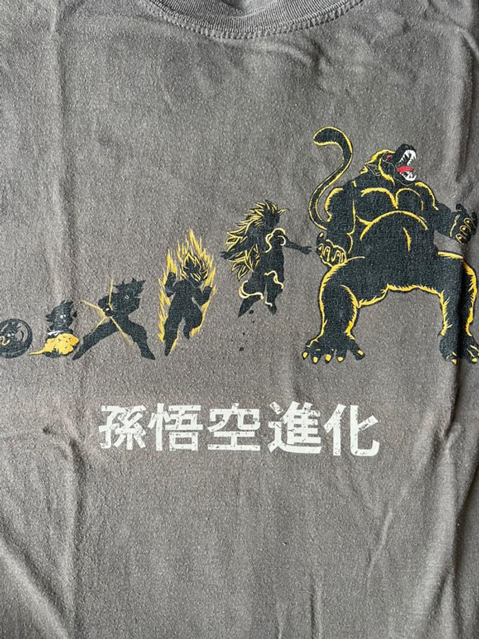 TEE shirt transformation dragon ball z taille 14 ans - photo numéro 2