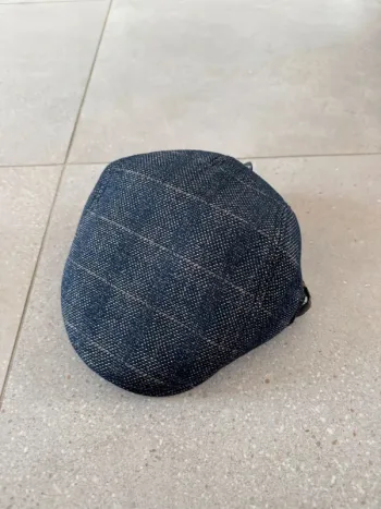 Casquette bleue taille M-L56-59cm, neuve