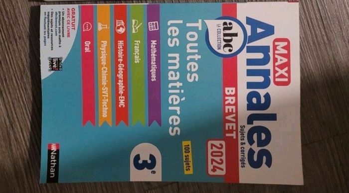 Annales brevet