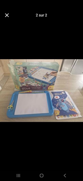 Jeu de dessin stitch