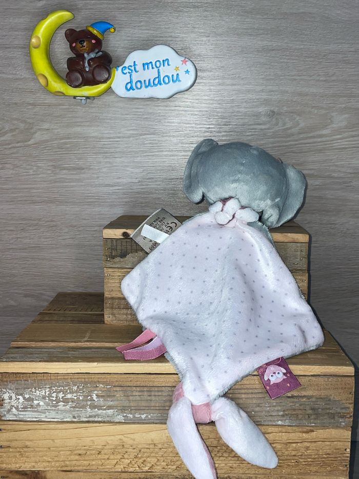 NT183 doudou éléphant 🐘 nattou - photo numéro 2