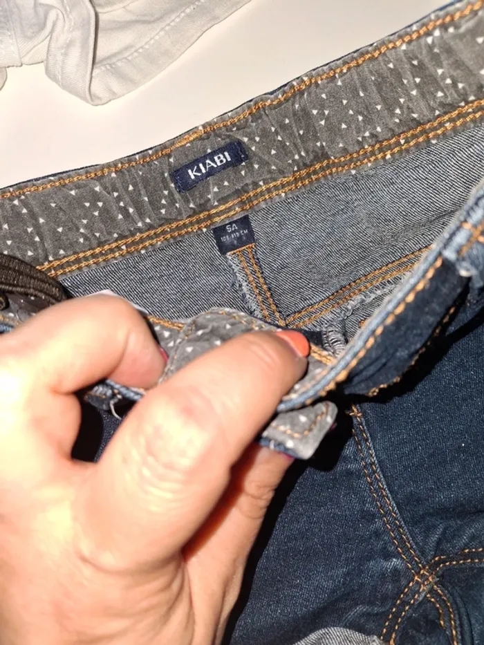 Lot de 4 shorts et 1 jupe en jean - photo numéro 9
