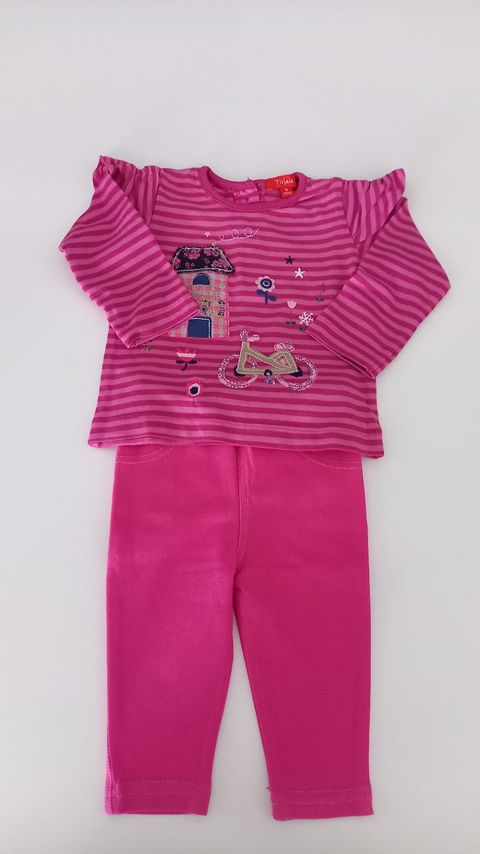 Ensemble Fille 6 Mois - photo numéro 2