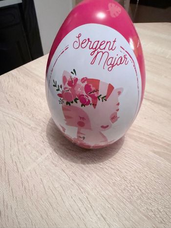 Œuf de Pâques sergent major 
