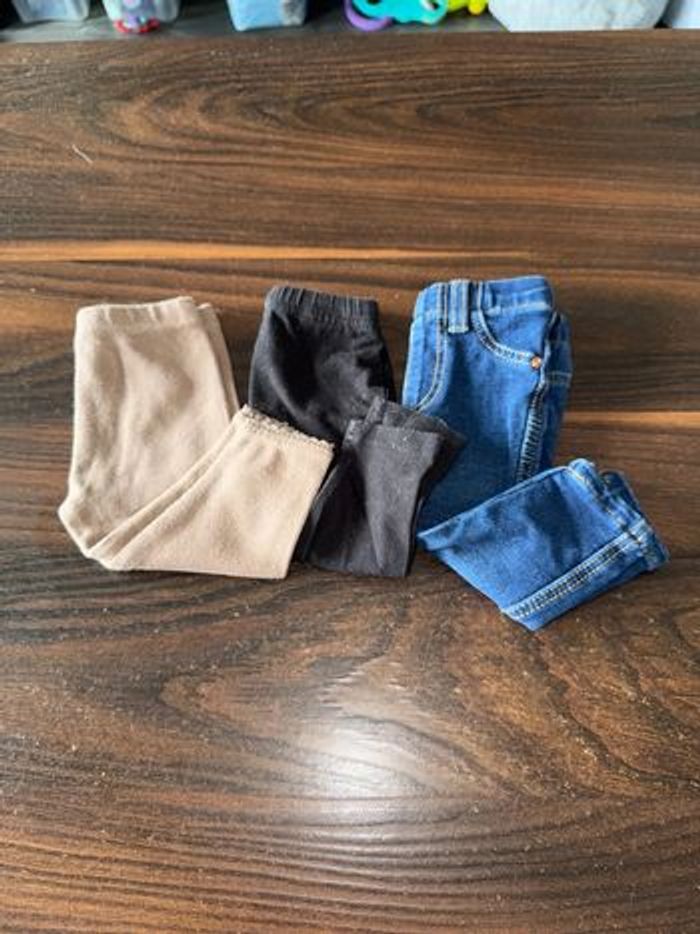 Lot de trois pantalons