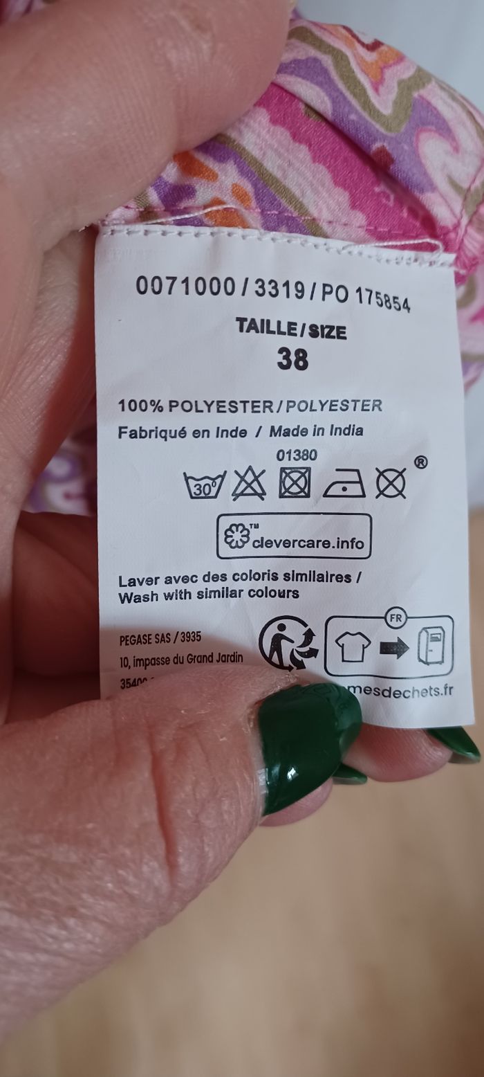 Très jolie robe d'été femme T 38 - photo numéro 10