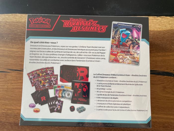 Pokémon - Coffret Dresseur d'Élite (ETB) EV10 Rivalités Destinées FR - photo numéro 3
