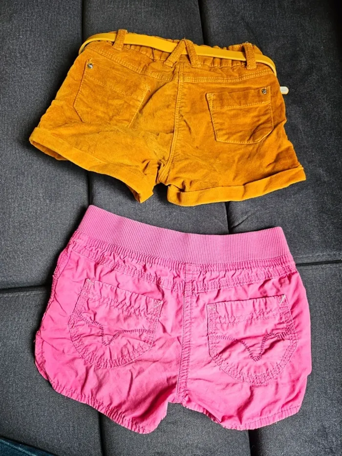 🦋 Lots de 2 short fille 🦋 - photo numéro 2