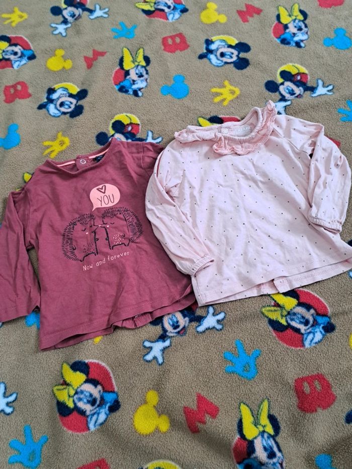 T-shirt manches longues bébé 6mois