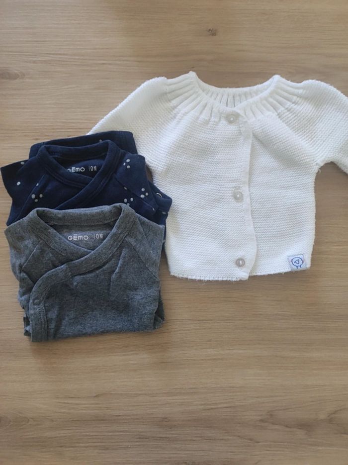 Lot vêtements naissance - Très bon état