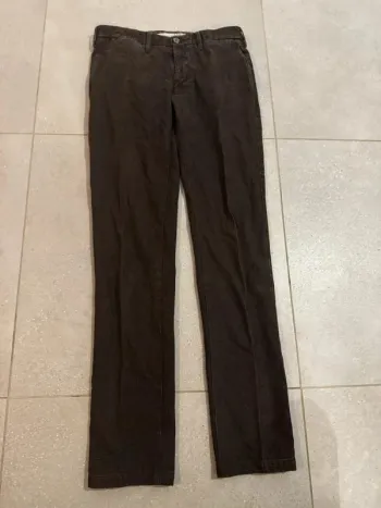 Pantalon marron lbm 1911, très bon état, 40x108cm