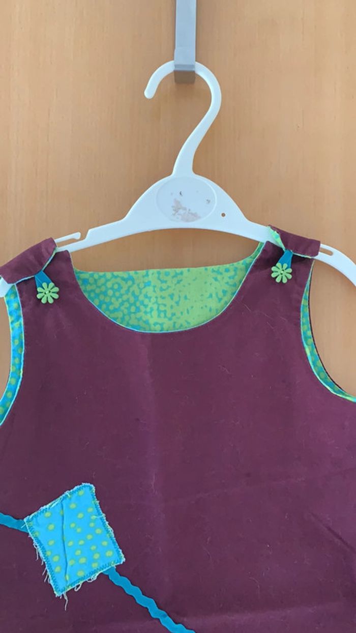 Robe chasuble faite main 2 ans - photo numéro 2