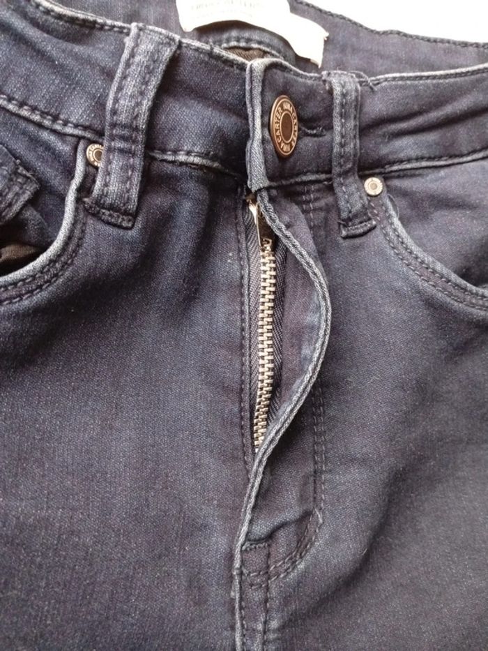 Jean skinny Nina Carter Taille 34 bleu marine - photo numéro 4