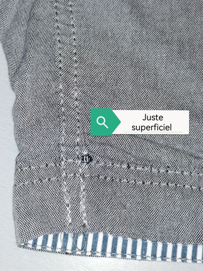 Short gris chino M - photo numéro 14