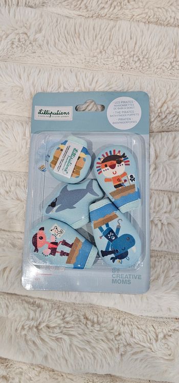 Marionnettes pirates de bain 10 mois Neuf