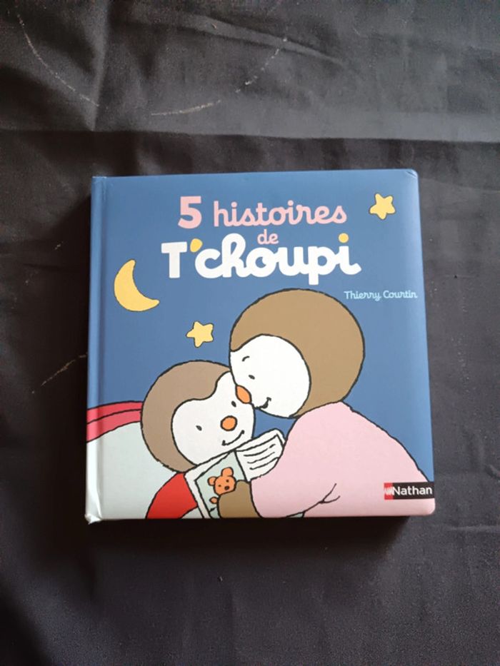 Livre 5 histoires de T'choupi
