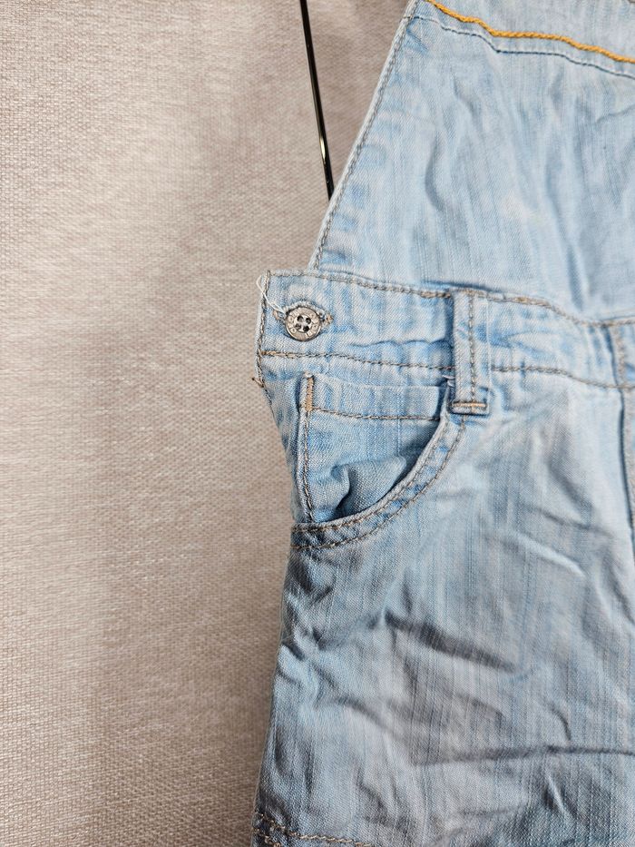 Salopette en jean obaïbi 6 mois 67cm - photo numéro 5