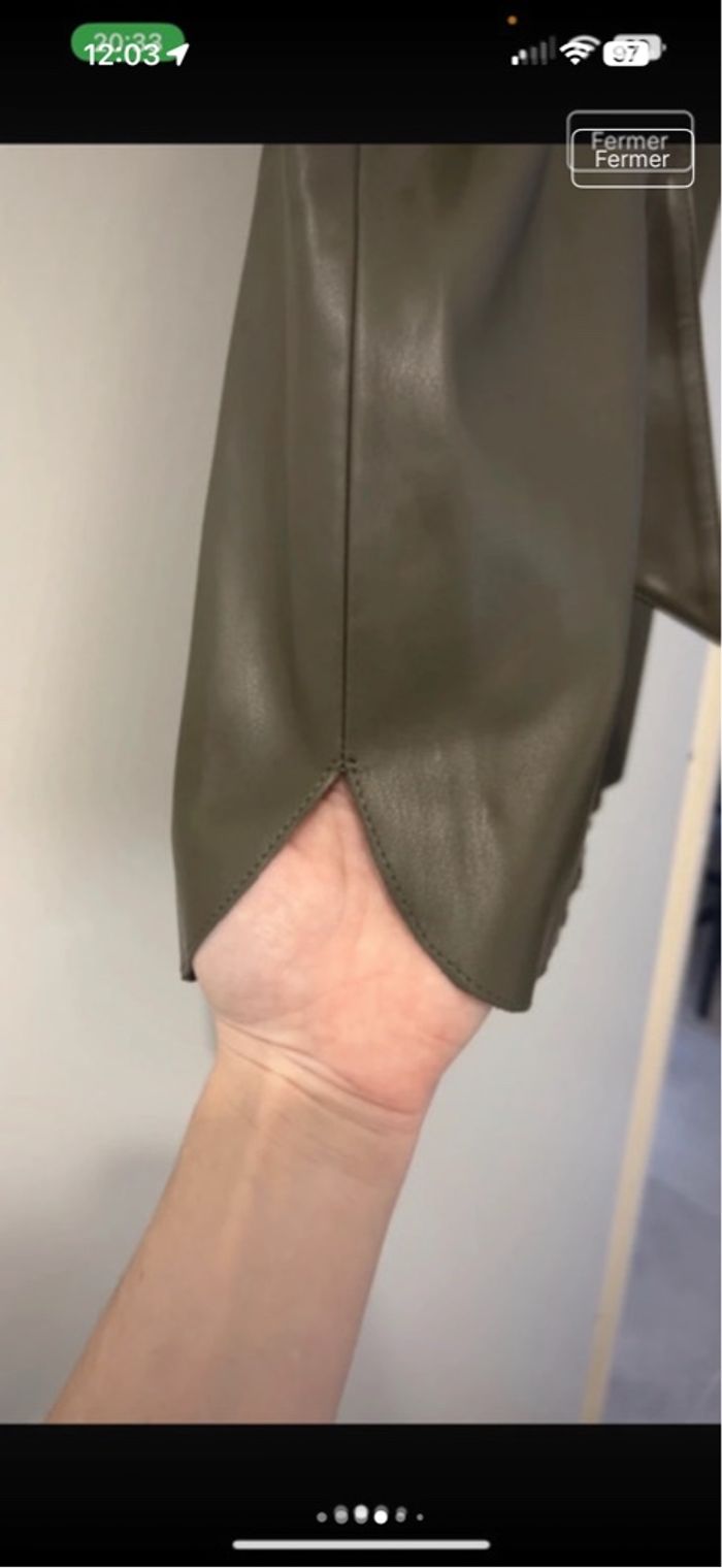 Jupe simili Kaki Kiabi - photo numéro 4