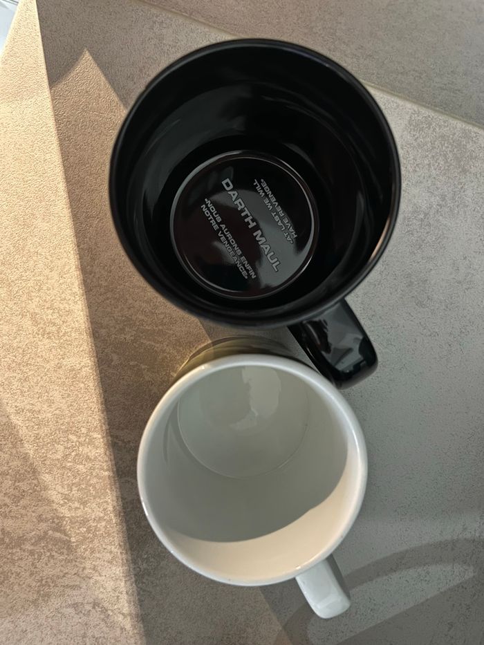 Tasses STAR WARS Exclusif DisneyLand Paris et Logoshirt - photo numéro 4