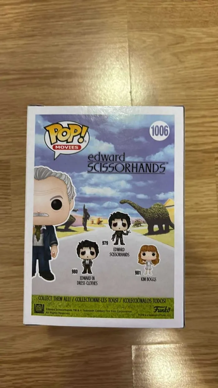 Funko Pop 1006 Edward Scissorhands The Inventor - photo numéro 3