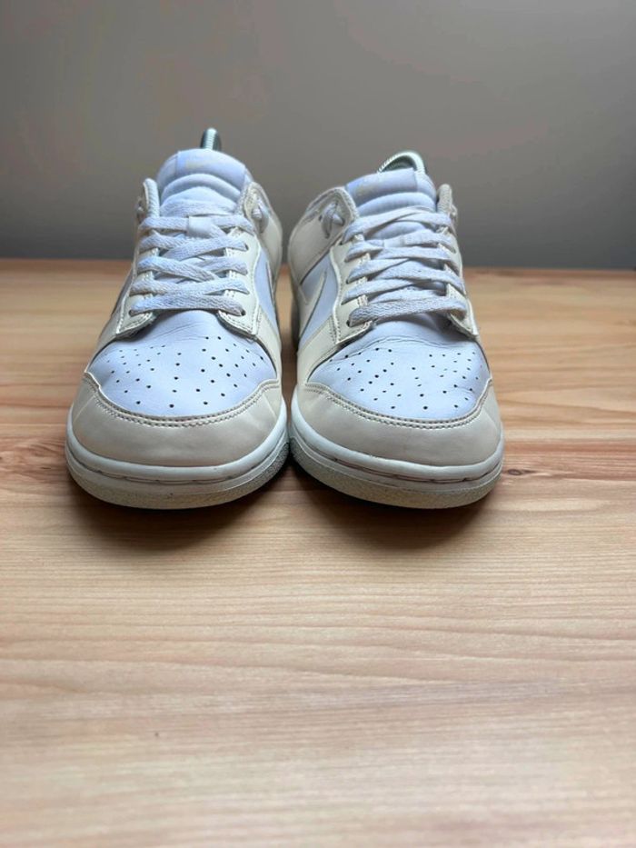 Nike Dunk Low Next Nature Blanche Jaune Pointure 38 – Sneakers Femme éco - photo numéro 7