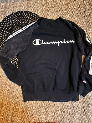 Sweat champion bi matière