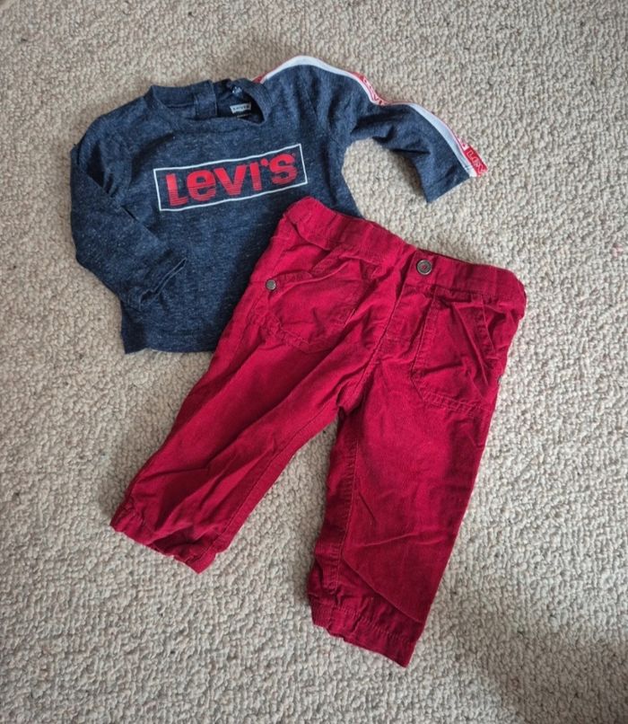 T.shirt manche longue + pantalon