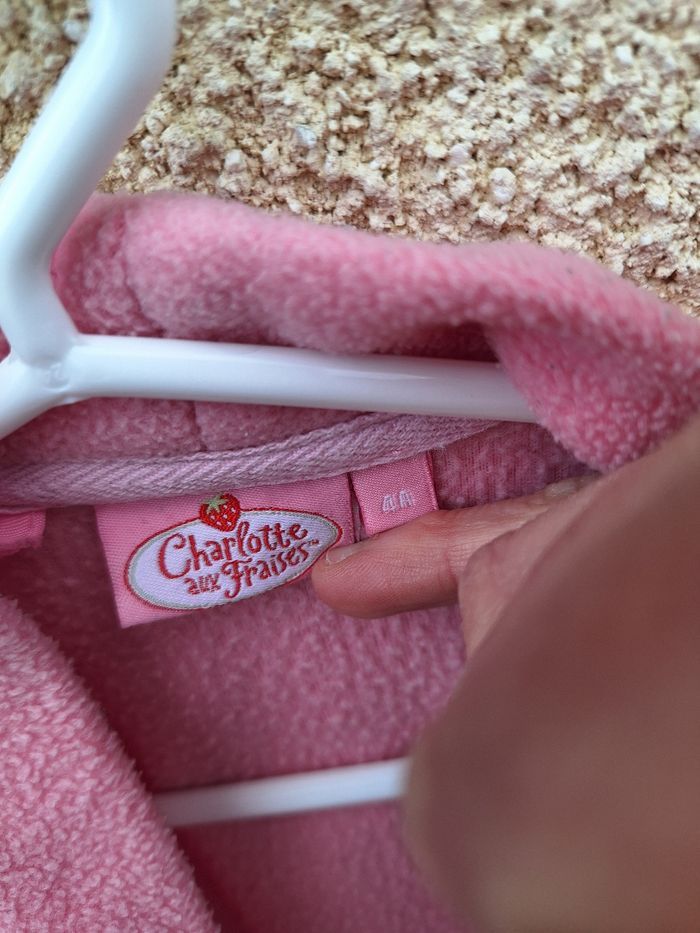 🥼 Robe de chambre Charlotte aux fraises 4 ans - photo numéro 6