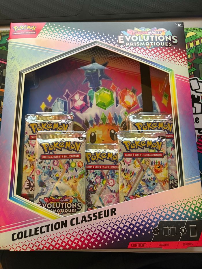 Coffret classeur ev8.5 évolutions prismatiques
