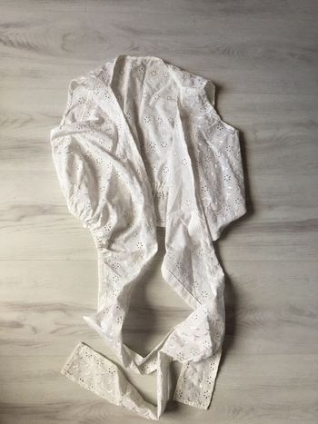 Gilet sans manches blanc