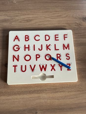 Tablette alphabet magnétique
