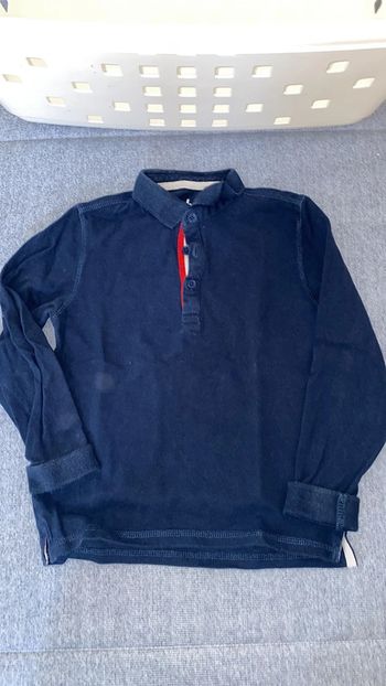 Polo bleu marine