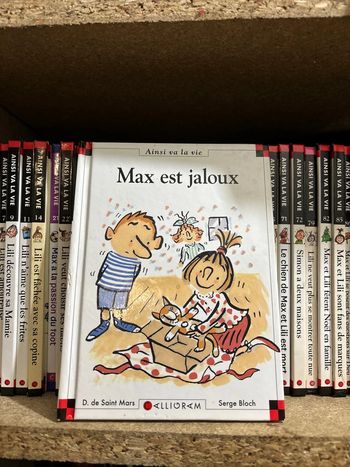 Livre Max est jaloux