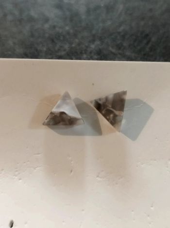 Boucles d'oreille triangle
