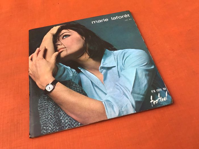 Vinyle 45 tours  Marie Laforêt  Manchester Liverpool (1966) Disque Festival FX 1511 M - photo numéro 7