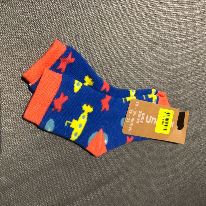 Paire de chaussettes colorées