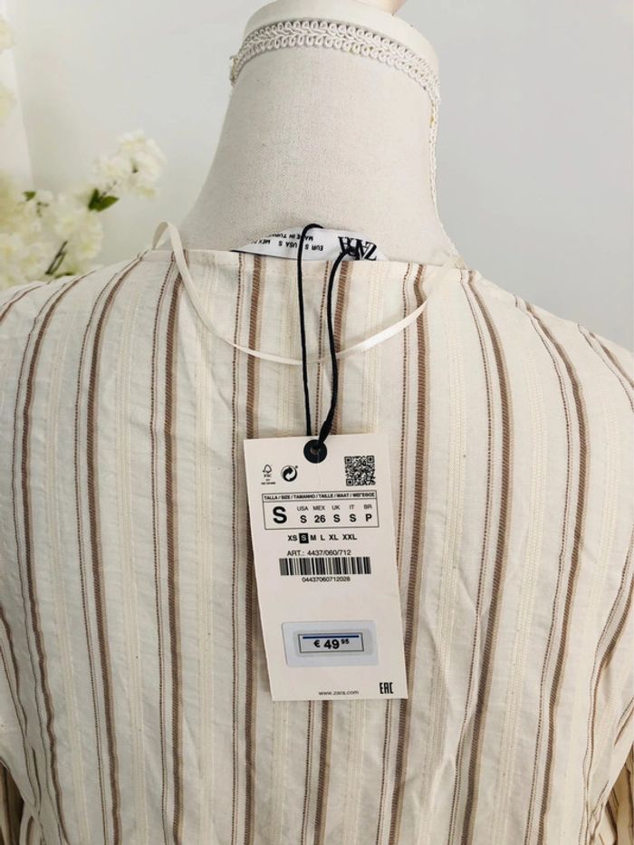 Robe longue zara neuve taille S - photo numéro 6