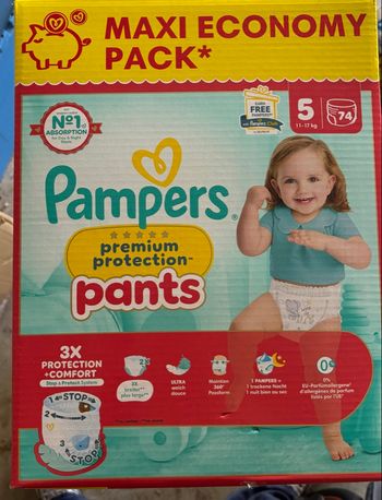 Couche Pampers Pants 