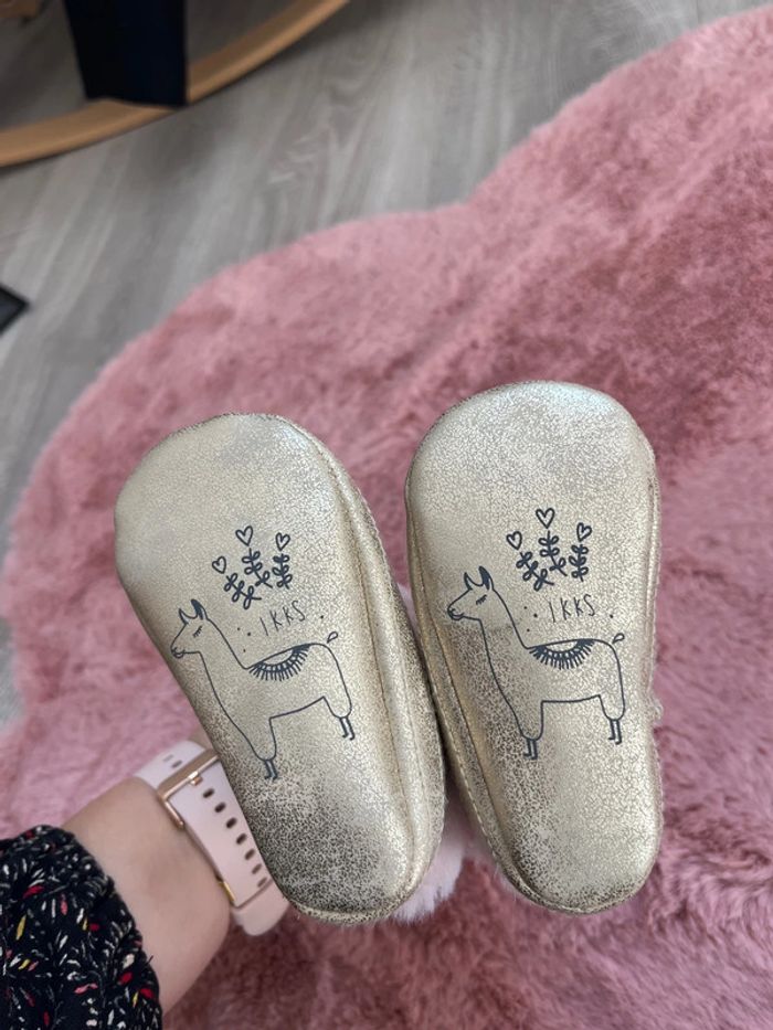 Chaussons hiver fourré bébé fille Ikks - photo numéro 5