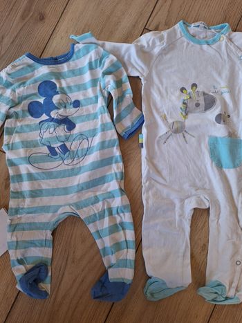 Lot 2 pyjamas été 12 mois garçon 