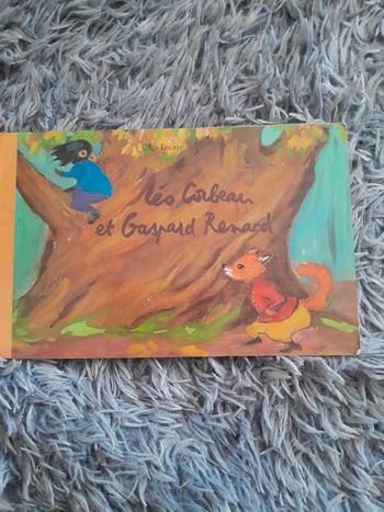 Léo corbeau et Gaspard renard