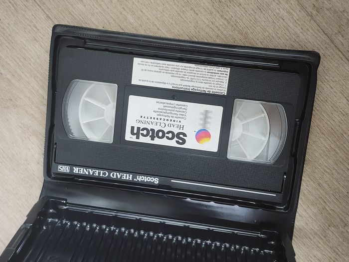 Cassette de nettoyage VHS 3M Scotch – HC – compatible VHS / S-VHS (PAL/SECAM) - photo numéro 3