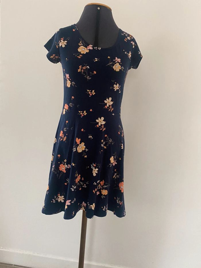 Robe coton fleuries