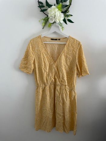 🌸robe d'été fleurie jaune Kiabi taille L🌸