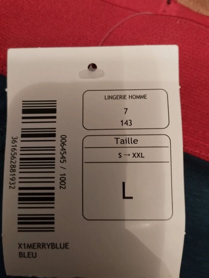 Caleçon de Noël taille L - photo numéro 3